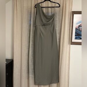 BHLDN Dylan One-Shoulder Dress